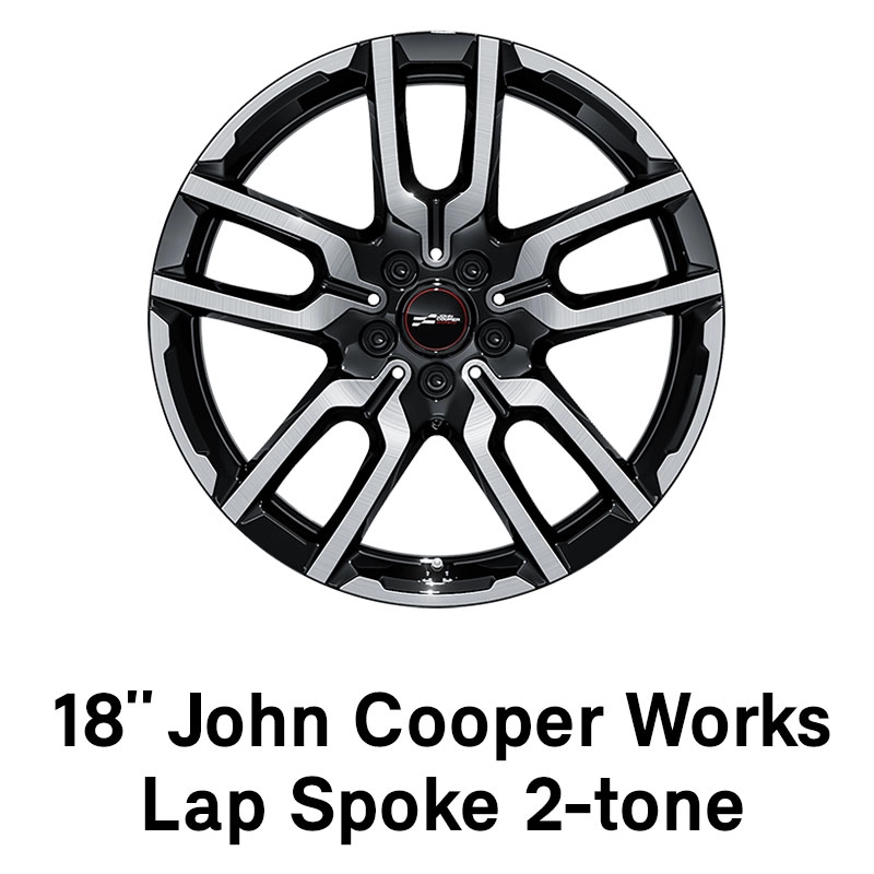 MINI felna: 18-inčna JCW Lap Spoke felna, 2 nijanse