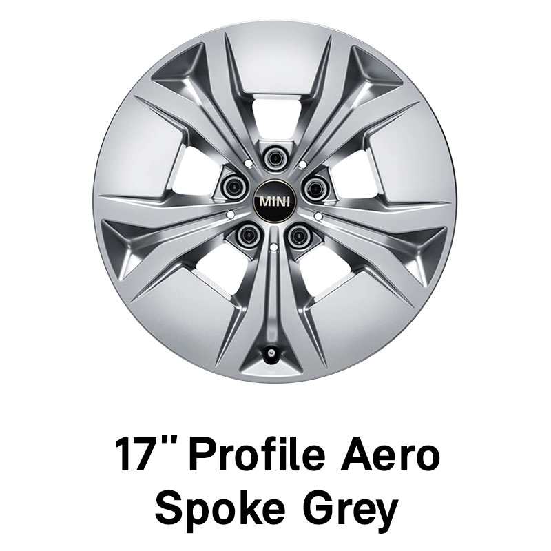 MINI felna: 17-inčna profil Aero Spoke felna sive boje