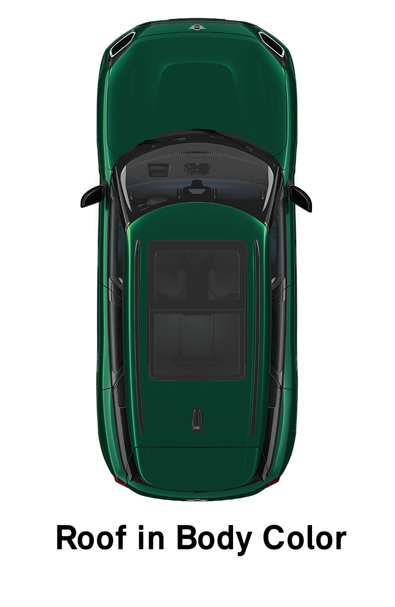 MINI krov: Krov i poklopci retrovizora u boji karoserije