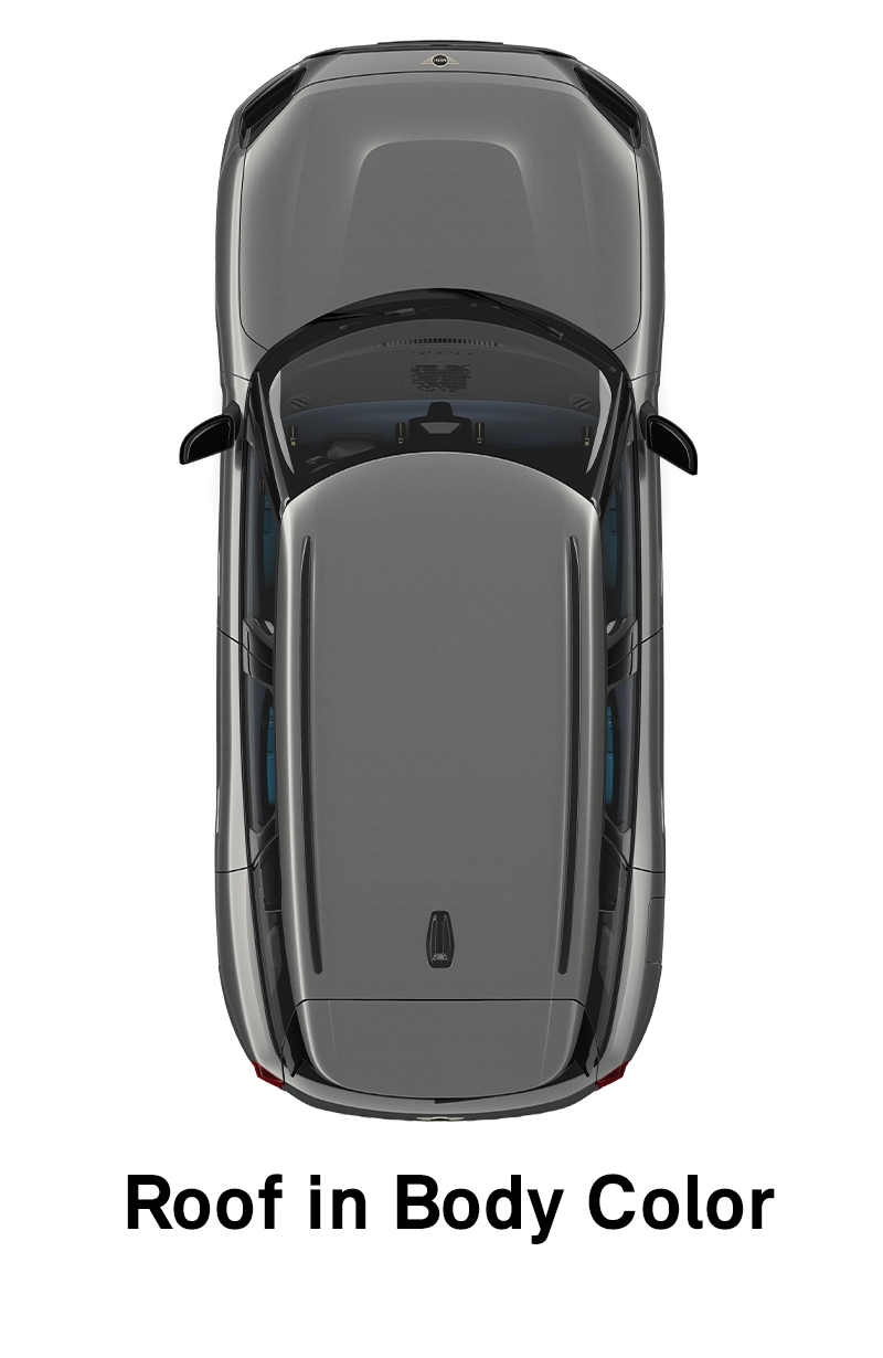 MINI krov: Krov i poklopci retrovizora u boji karoserije