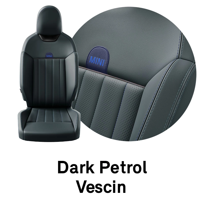 MINI Tapaciranje: Dark Petrol veštačka koža