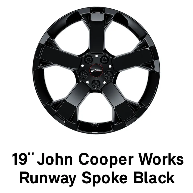 MINI felna: 19-inčna JCW Runway Spoke felna crne boje