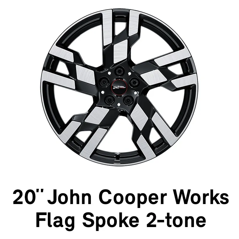 MINI obruč: 20-inčna dvonijansna JCW Flag Spoke felna