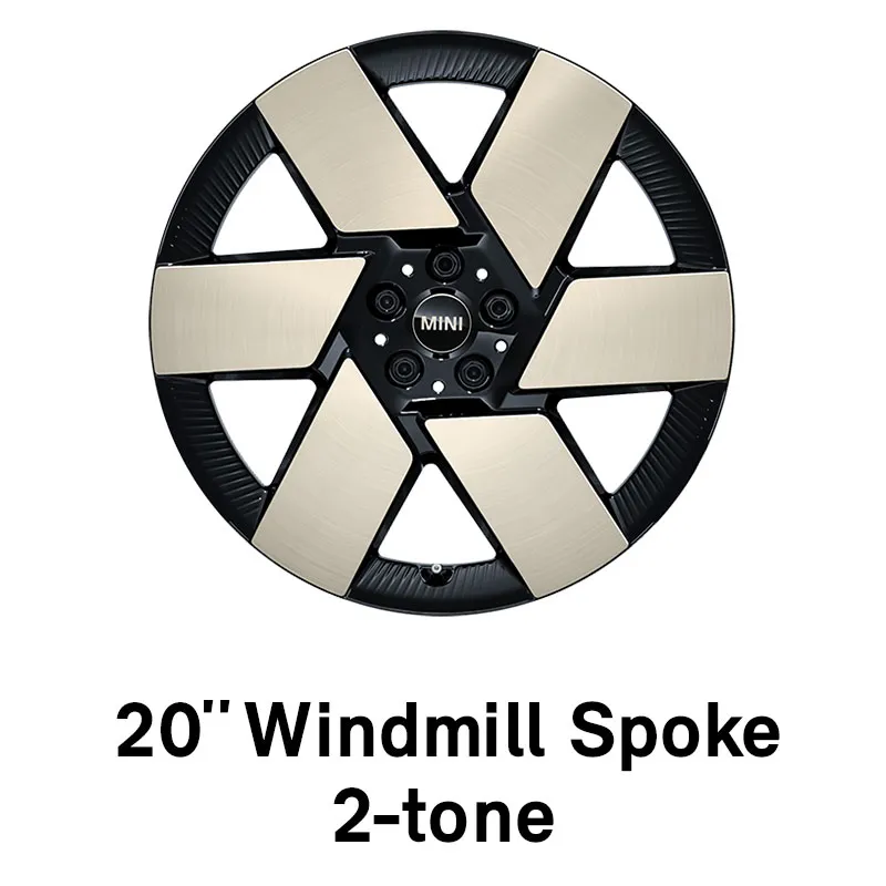 MINI felna: 20-inčna Windmill spoke, 2 nijanse