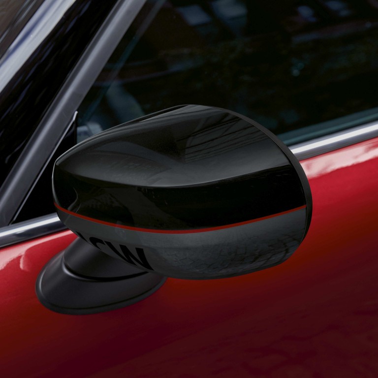 MINI John Cooper Works – crvene i crne boje – poklopac retrovizora