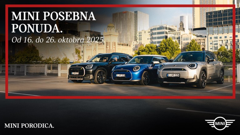 MINI posebna ponuda u Galeriji