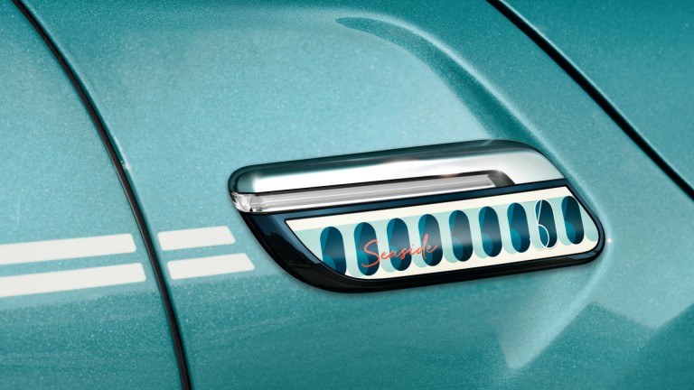 MINI Kabriolet Seaside Edicija – bočne oznake