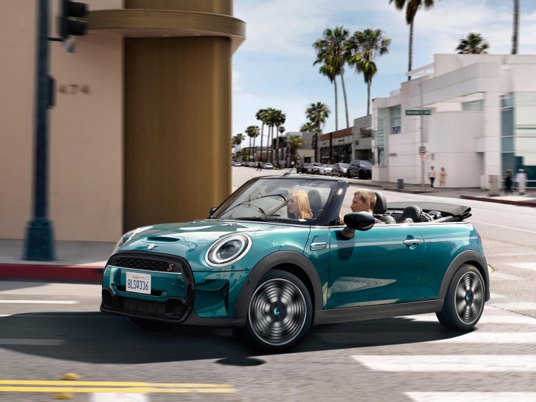 MINI Kabriolet Seaside Edicija – krov – pogled odozgo