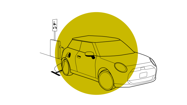 MINI Elektromobilnost - napajanje - parkirališta