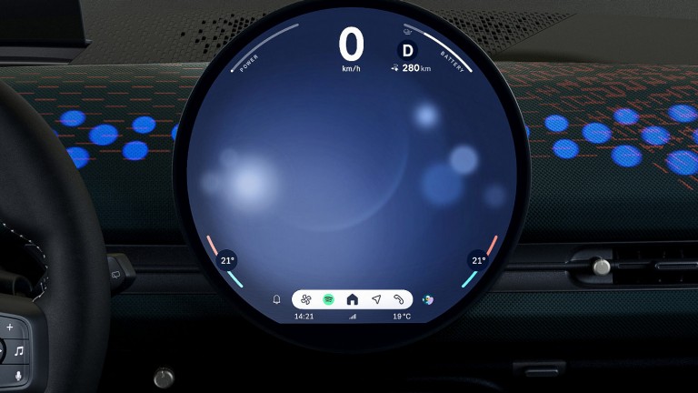 Potpuno električni MINI Aceman - digitalno iskustvo - režim 07