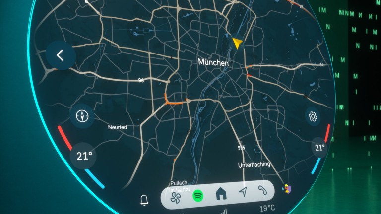 Potpuno električni MINI Aceman - digitalno iskustvo - navigacija