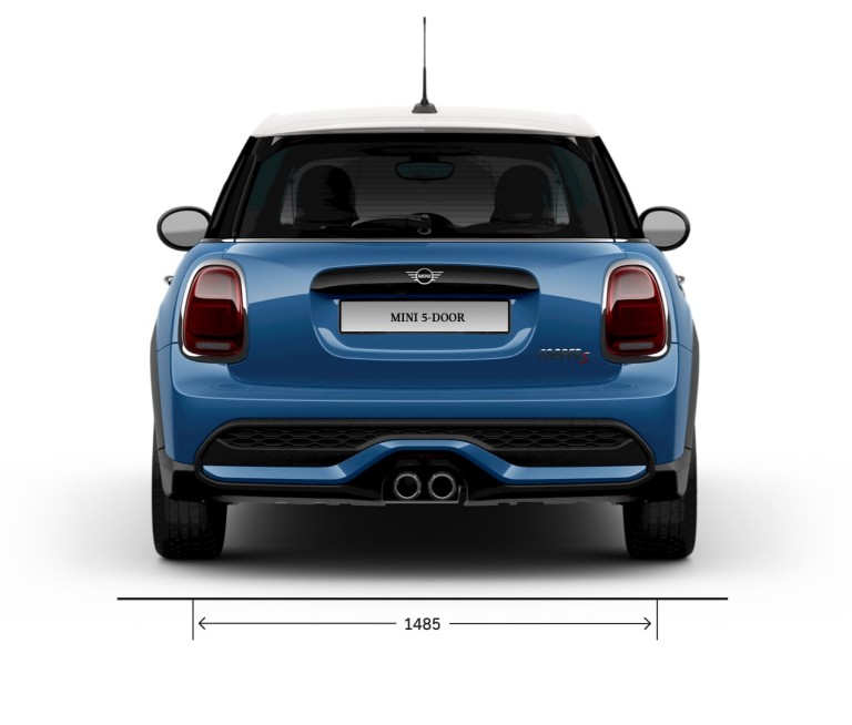 MINI Hatch 5-vrata – pozadi – dimenzije