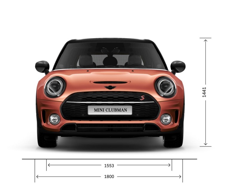 MINI Cooper – spreda – dimenzije